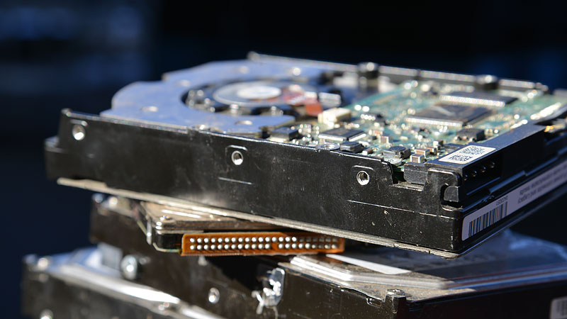 HDD物理破壊サービス